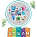Научный STEM набор Выращивание кристаллов (3 кристалла) от Obetty