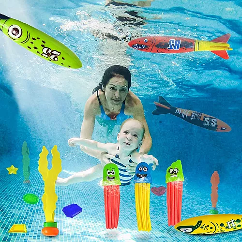 Розвиваючий набір іграшок для підводного плавання (28 шт) від Obetty