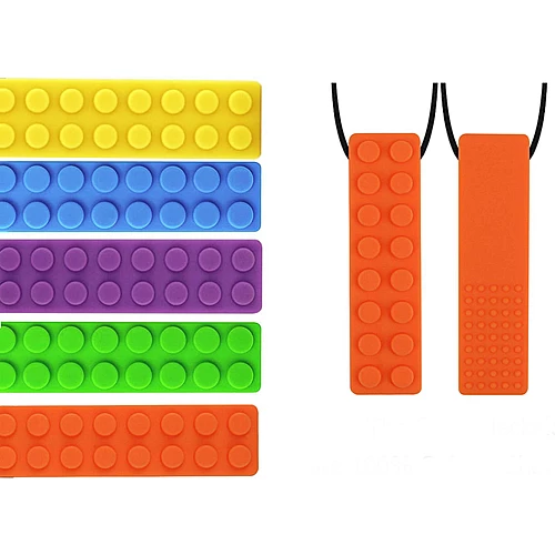 Жевательная сенсорная подвеска лего (1 шт)