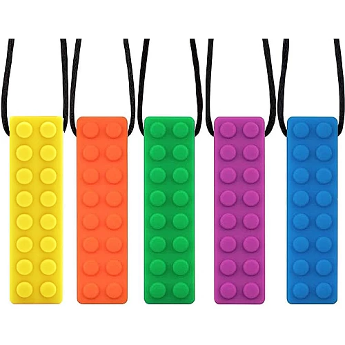 Жевательная сенсорная подвеска лего (1 шт)