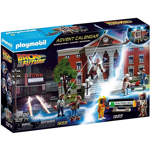 Адвент календарь Назад в будущее (97 предметов) от Playmobil Адвент календарь Назад в будущее (97 предметов) от Playmobil