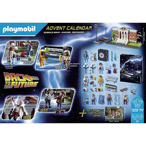 Адвент календарь Назад в будущее (97 предметов) от Playmobil Адвент календарь Назад в будущее (97 предметов) от Playmobil