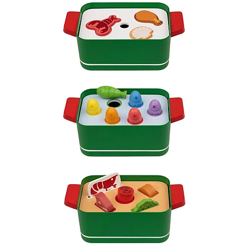 Развивающий набор сортер Кастрюля (18 предметов) от Playtive