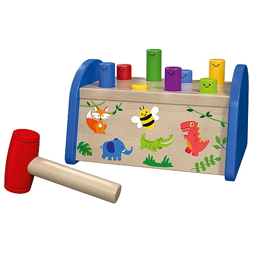 Деревянная игрушка Стучалка с молоточком от Playtive Деревянная игрушка Стучалка с молоточком от Playtive