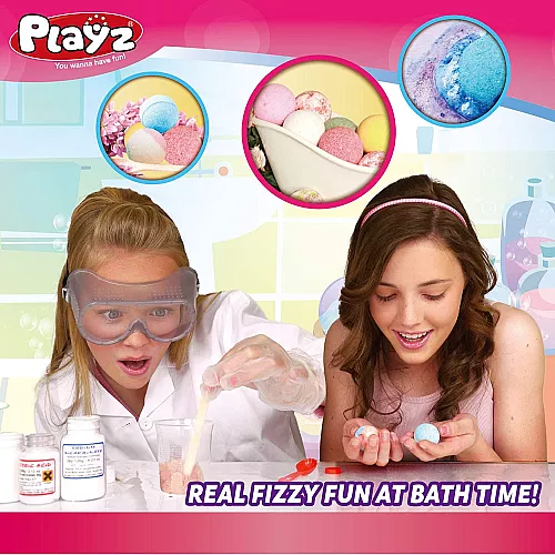 Науковий STEM набір Бомбочки для ванни від Playz Науковий STEM набір Бомбочки для ванни від Playz