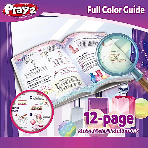 Науковий STEM набір Парфуми та бомбочки для ванни від Playz