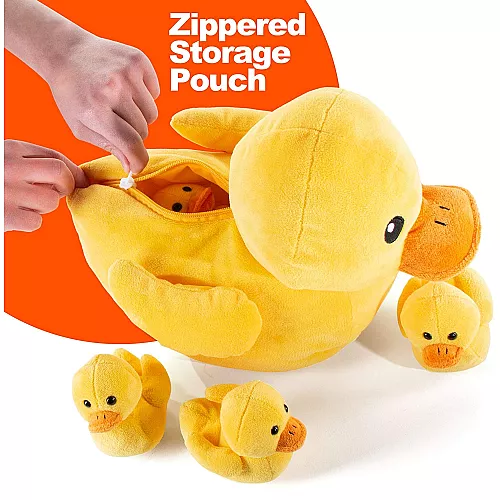 Развивающий набор Плюшевые утята (6 шт) от Prextex