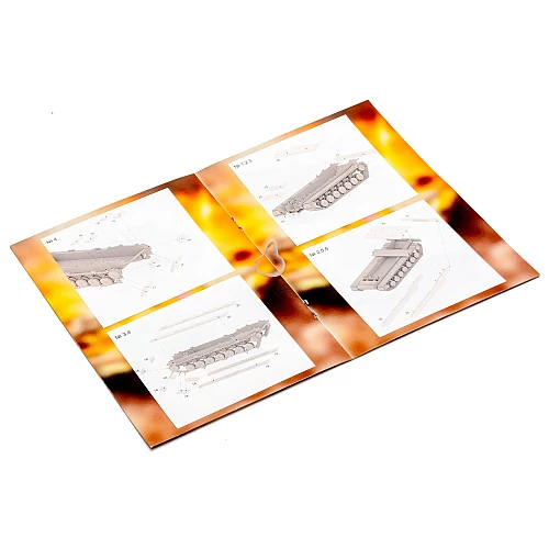 Дерев'яний 3D-конструктор Абрамс (187 деталей) від PuzzleOk