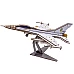 Деревянный 3D-конструктор F16 (79 деталей) от PuzzleOk