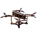Дерев'яний 3D-конструктор FPV Mini (95 деталей) від PuzzleOk