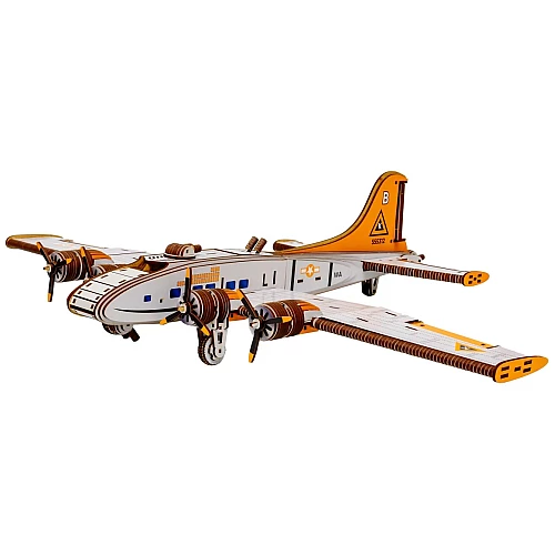 Дерев'яний 3D-конструктор Літаюча фортеця (559 деталей) від PuzzleOk