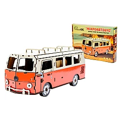 Дерев'яний 3D-конструктор Мікроавтобус (156 деталей) від PuzzleOk