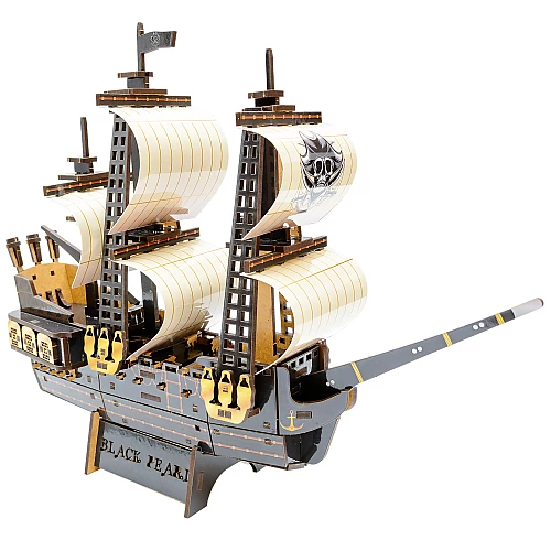 Дерев'яний 3D-конструктор Піратський корабель (196 деталей) від PuzzleOk