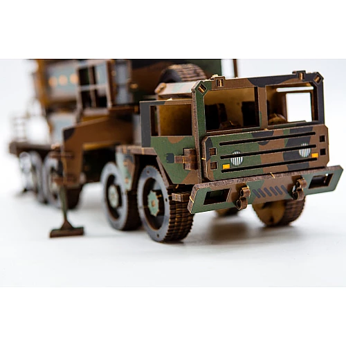 Деревянный 3D-конструктор ЗРК Patriot (220 деталей) от PuzzleOk