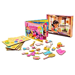 Альбом на липучках Для дівчаток (47 деталей) від PuzzleOk