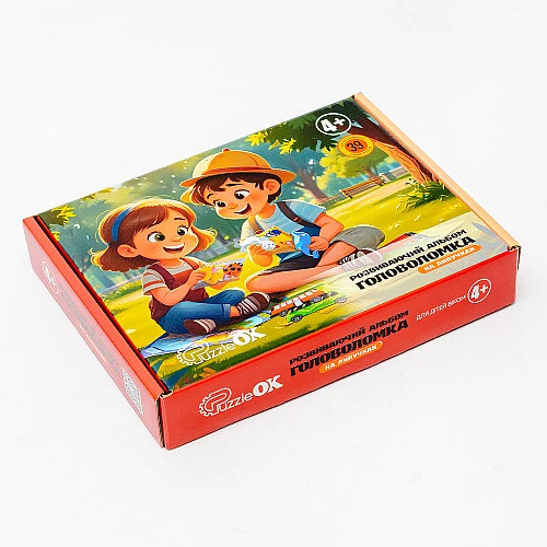 Развивающий набор Головоломка на липучках (39 элементов) от PuzzleOk Развивающий набор Головоломка на липучках (39 элементов) от PuzzleOk