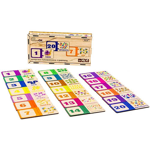 Головоломка-пазл Рахунок (40 елементів) від PuzzleOk