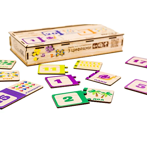 Головоломка-пазл Рахунок (40 елементів) від PuzzleOk Головоломка-пазл Рахунок (40 елементів) від PuzzleOk