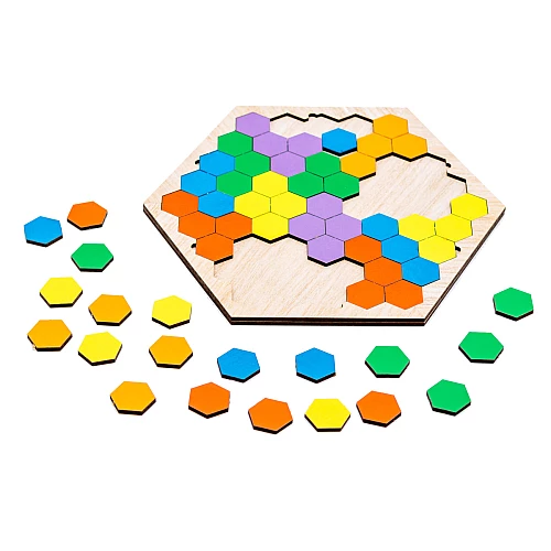 Игра-головоломка Шестиугольник (20 элементов) от PuzzleOk