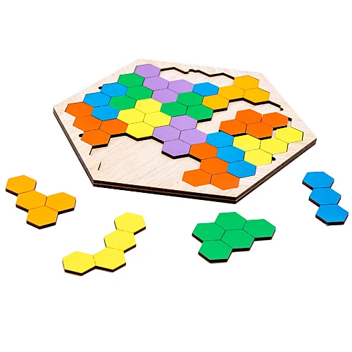 Игра-головоломка Шестиугольник (20 элементов) от PuzzleOk