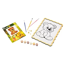 Набір для розфарбовування Ведмедик від PuzzleOk