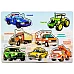 Пазл-вкладиш Машинки (7 деталей) від PuzzleOk