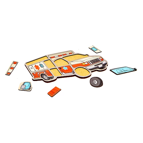 Пазл-вкладиш Швидка допомога (12 деталей) від PuzzleOk