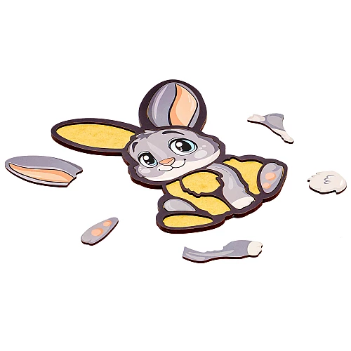 Пазл-вкладиш Зайчик (12 елементів) від PuzzleOk