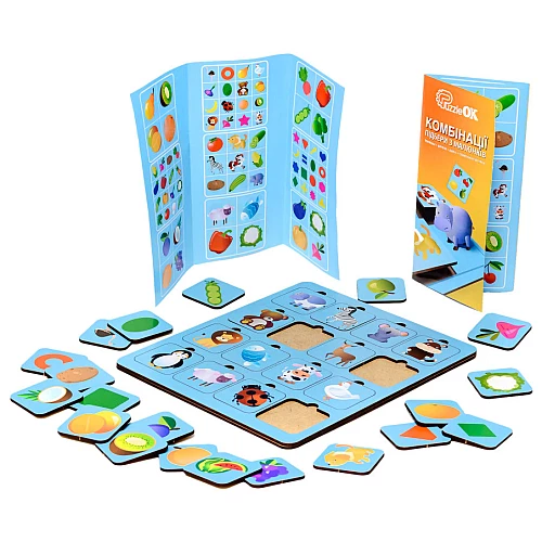 Развивающая игра Комбинации от PuzzleOk Развивающая игра Комбинации от PuzzleOk