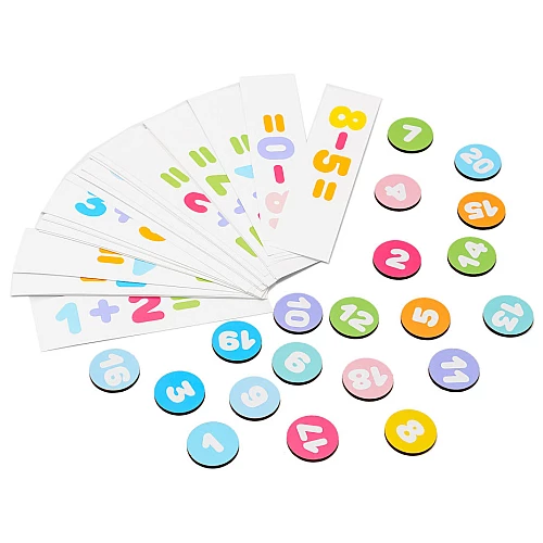 Обучающая настольная игра Реши примеры от PuzzleOk