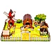 Дерев'яний конструктор Веселий фермер (106 деталей) від PuzzleOk