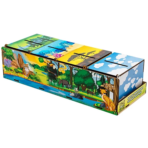 Розвиваючі сортери Монтессорі Чарівна природа (40 елементів) від PuzzleOk