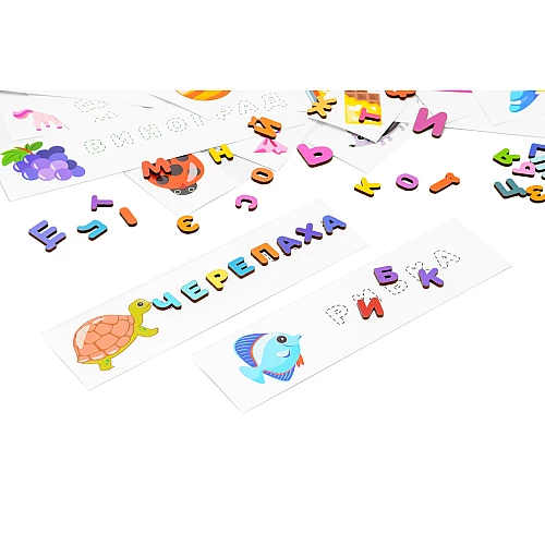 Навчальна настільна гра Збери слова від PuzzleOk Навчальна настільна гра Збери слова від PuzzleOk