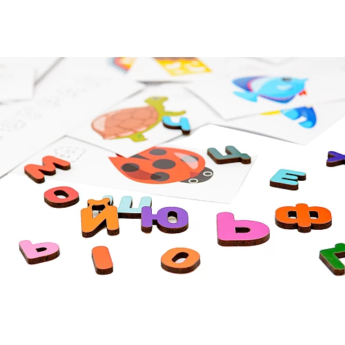Навчальна настільна гра Збери слова від PuzzleOk Навчальна настільна гра Збери слова від PuzzleOk