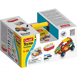 Розвиваючий конструктор Tecno Toolbox (128 деталей) від Quercetti
