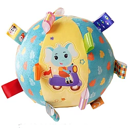 Розвиваюча іграшка М'ячик-брязкальце Слоненя від Sassy