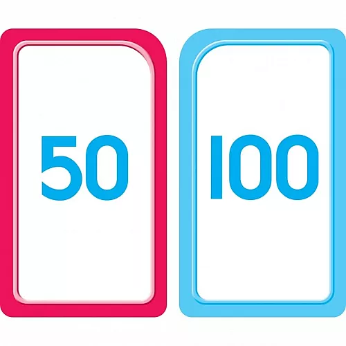 Математические флеш карты Цифры от 1 до 100 (50 шт) от School Zone Математические флеш карты Цифры от 1 до 100 (50 шт) от School Zone