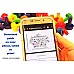 Набор STEM Монтессори Цветные фигуры и пегборд (32 шт) от Skoolzy