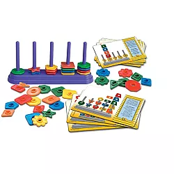 Набор для сортировки Фигурки на колышках (66 шт) от Small World Toys