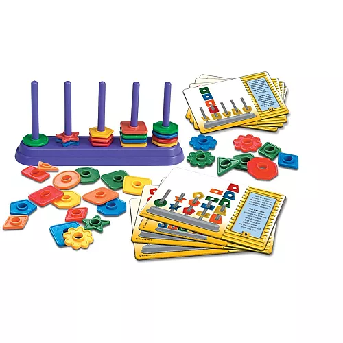 Набор для сортировки Фигурки на колышках (66 шт) от Small World Toys