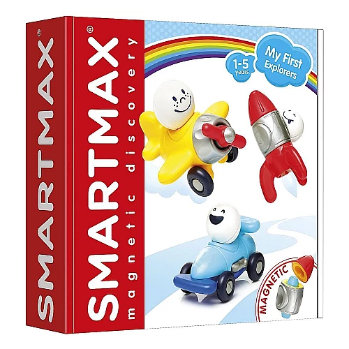 Магнітний конструктор Мої перші дослідники (16 деталей) від SmartMax