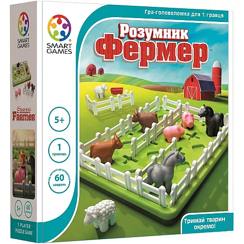 Настольная логическая игра Ферма от SmartGames Настольная логическая игра Ферма от SmartGames