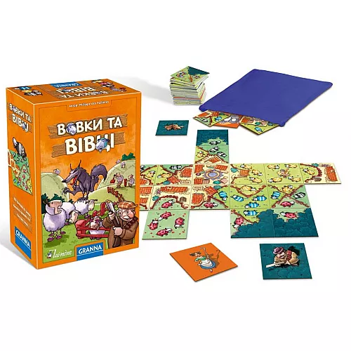 Настольная игра Волки и овцы от Granna Настольная игра Волки и овцы от Granna