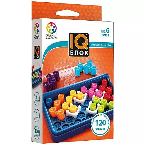 Настольная игра Блок IQ от SmartGames Настольная игра Блок IQ от SmartGames