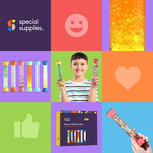 Розвиваючий набір Сенсорні трубки (6 шт) від Special Supplies