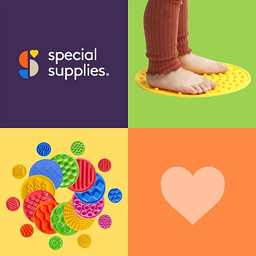 Сенсорний набір Диски (20 шт) від Special Supplies Сенсорний набір Диски (20 шт) від Special Supplies