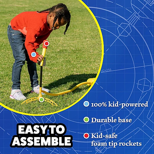 Научный STEM набор Ракеты дуэль от Stomp Rocket Научный STEM набор Ракеты дуэль от Stomp Rocket