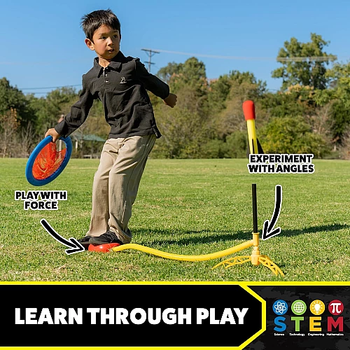 Научный STEM набор Ракеты дуэль от Stomp Rocket Научный STEM набор Ракеты дуэль от Stomp Rocket