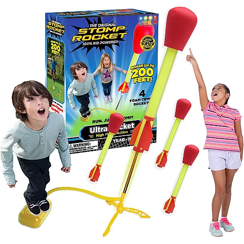 Научный STEM набор Запуск ракеты от Stomp Rocket Научный STEM набор Запуск ракеты от Stomp Rocket