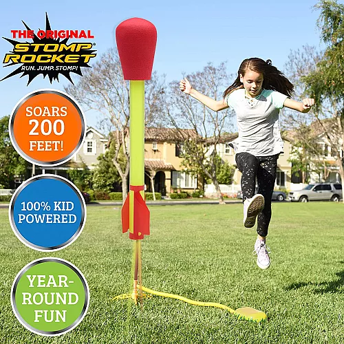 Научный STEM набор Запуск ракеты от Stomp Rocket Научный STEM набор Запуск ракеты от Stomp Rocket